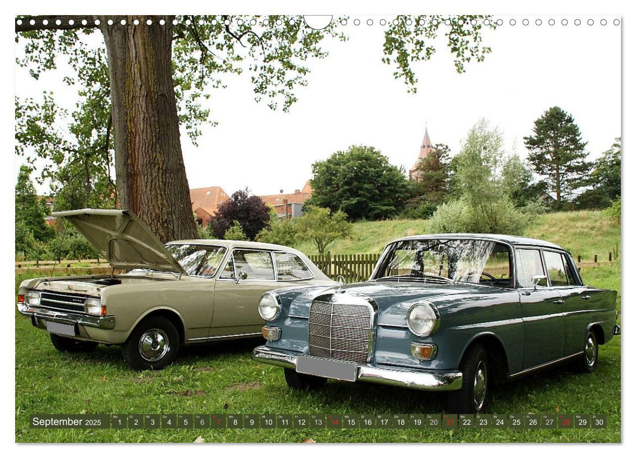 Bild: 9783435493821 | Oldtimer vergangenger Jahrzehnte (Wandkalender 2025 DIN A3 quer),...