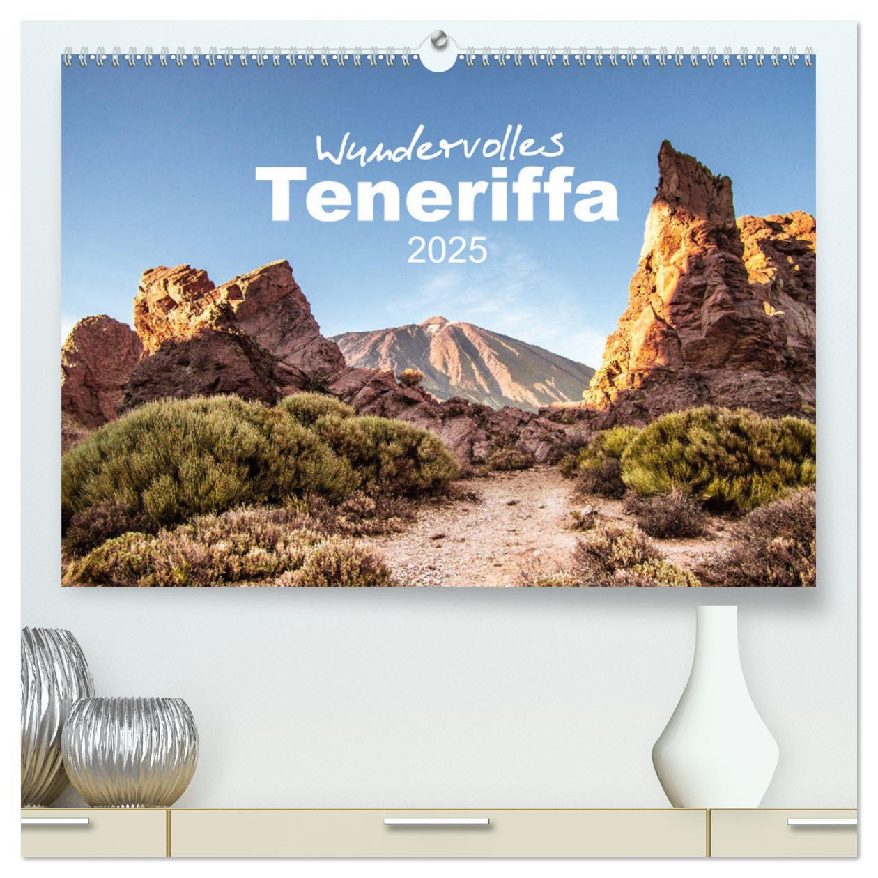 Cover: 9783435145355 | Wundervolles Teneriffa (hochwertiger Premium Wandkalender 2025 DIN...