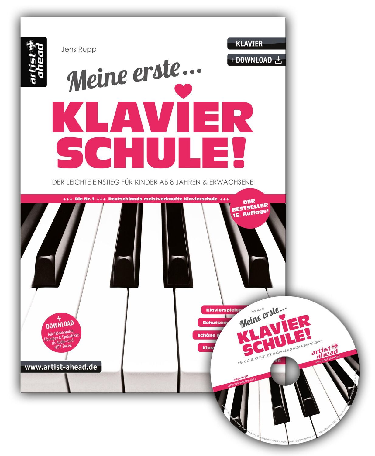 Cover: 9783866421806 | Meine erste Klavierschule inkl. Audio-CD! | Jens Rupp | Buch | 120 S.