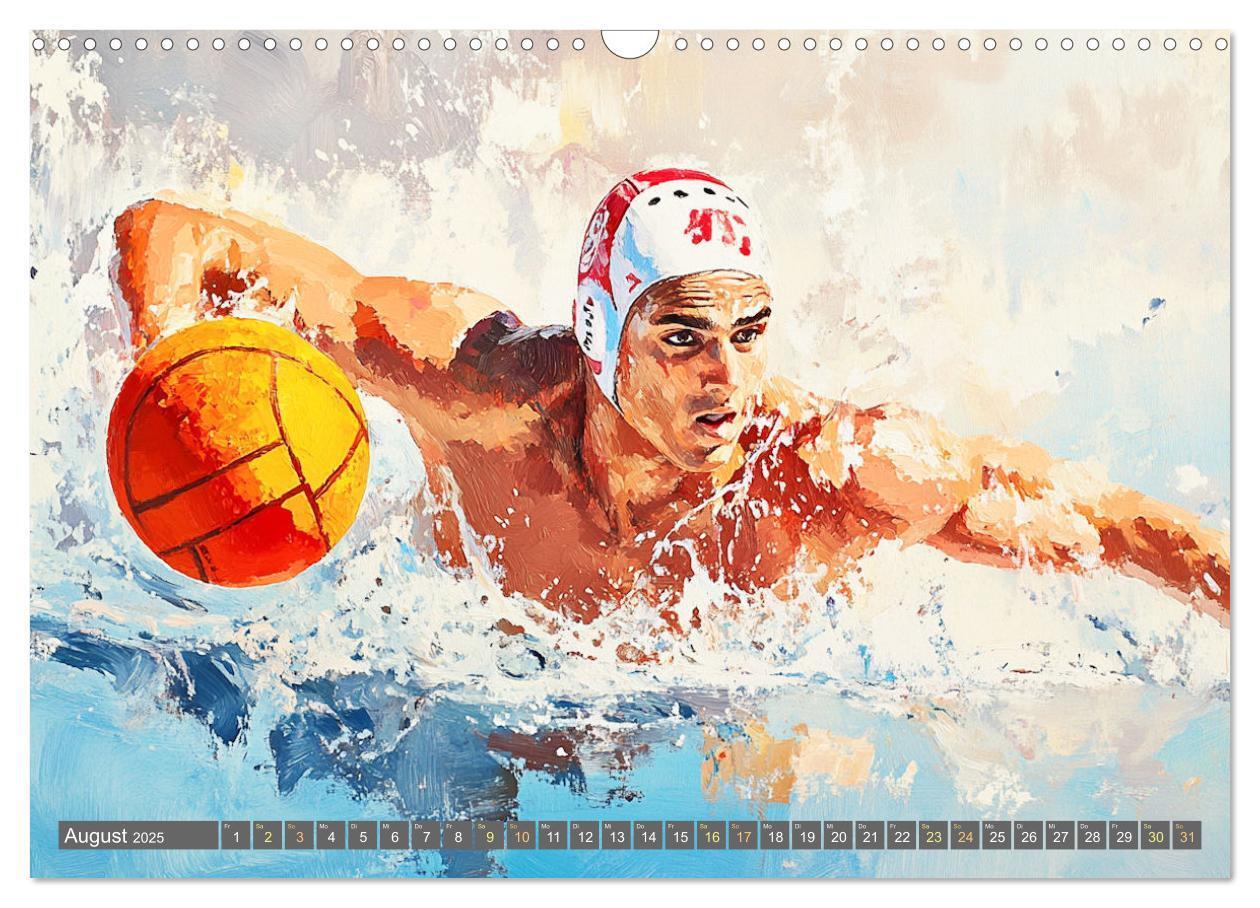 Bild: 9783457178553 | Kunst des Sports (Wandkalender 2025 DIN A3 quer), CALVENDO...