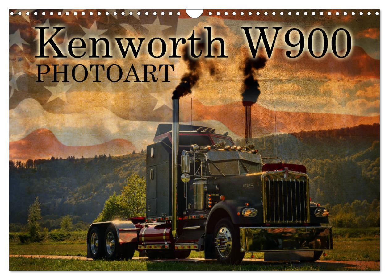 Cover: 9783435390724 | Kenworth W900 PHOTOART (Wandkalender 2025 DIN A3 quer), CALVENDO...