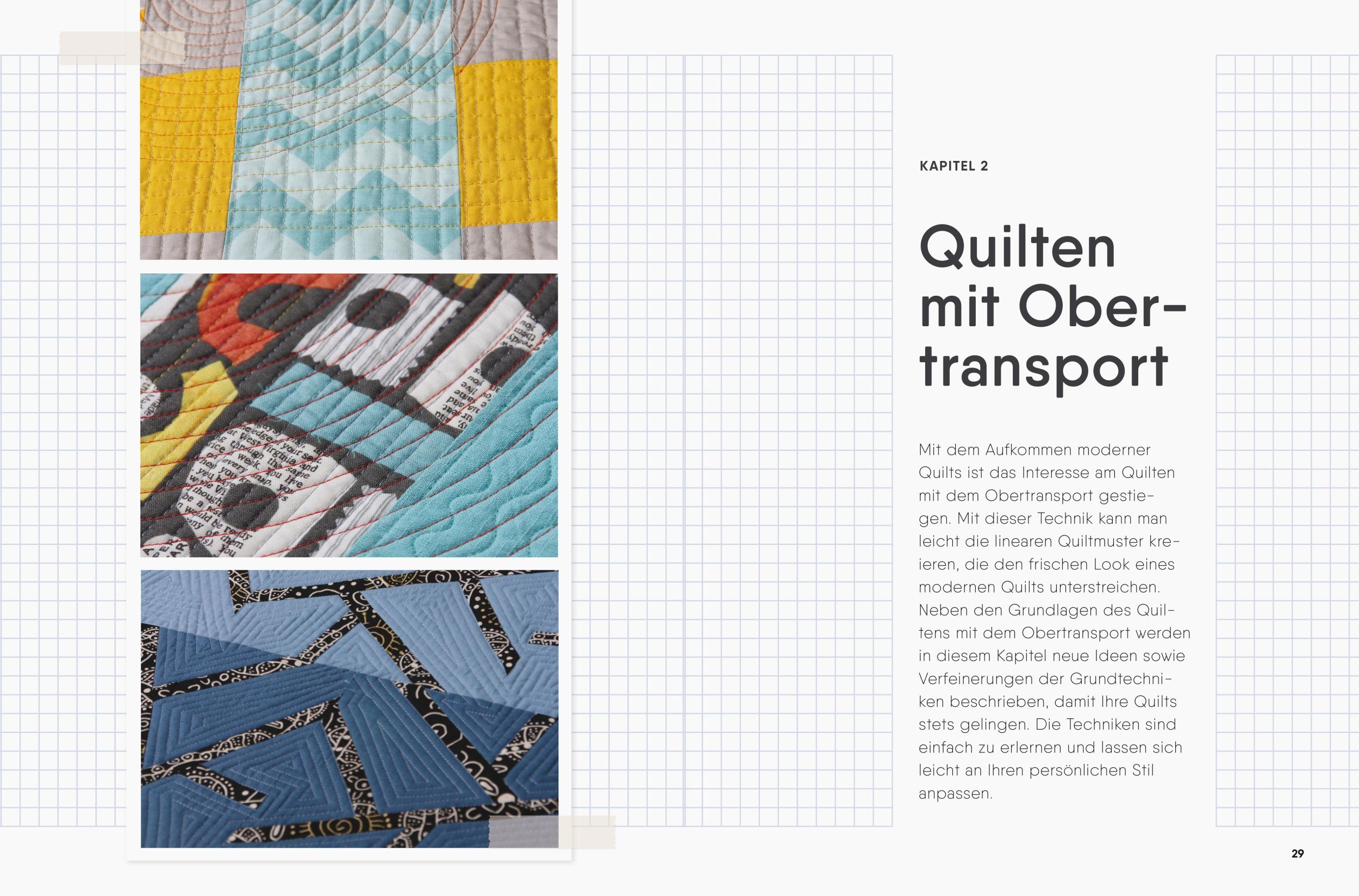 Bild: 9783830709855 | Modernes Maschinenquilten | Perfekt quilten mit der Nähmaschine | Buch