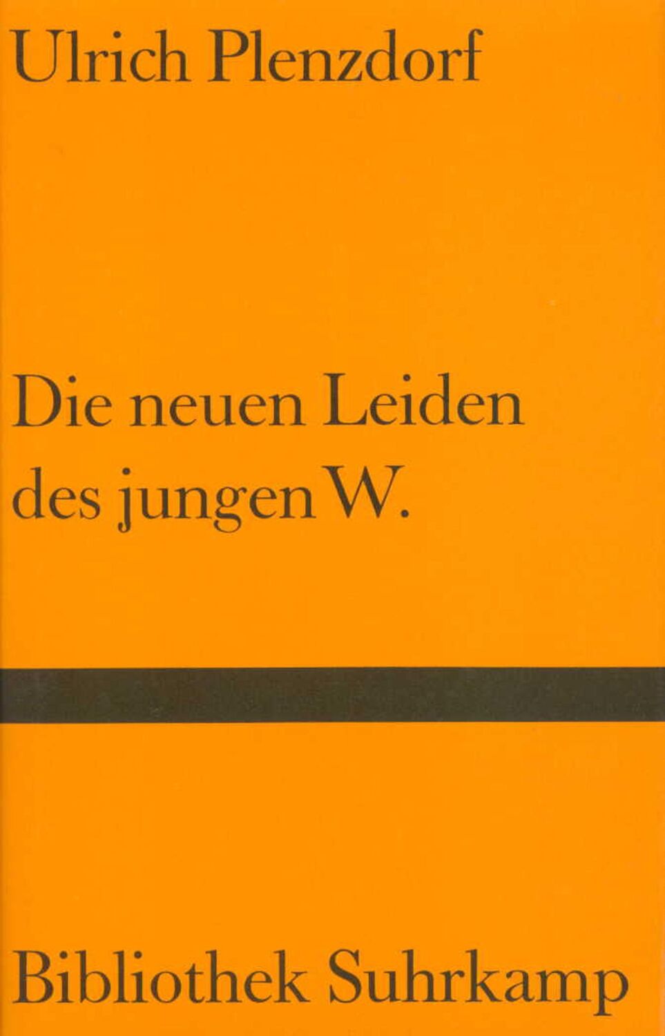 Cover: 9783518220283 | Die neuen Leiden des jungen W | Ulrich Plenzdorf | Buch | 148 S.