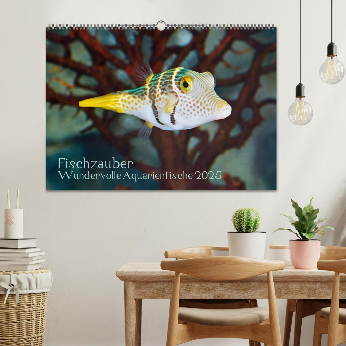 Bild: 9783435793587 | Fischzauber - Wundervolle Aquarienfische (Wandkalender 2025 DIN A2...