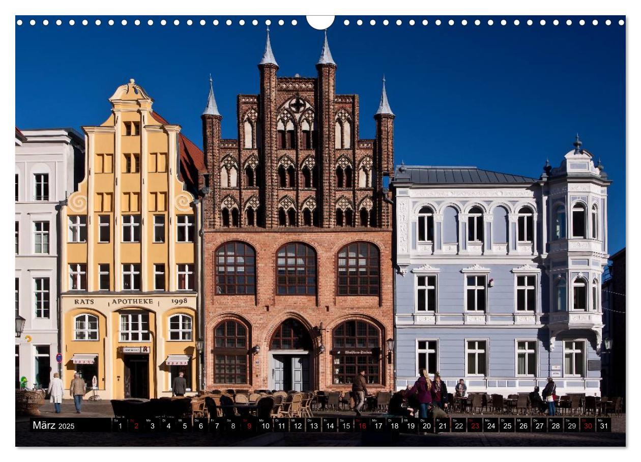 Bild: 9783435549603 | Ostseeperle Stralsund (Wandkalender 2025 DIN A3 quer), CALVENDO...