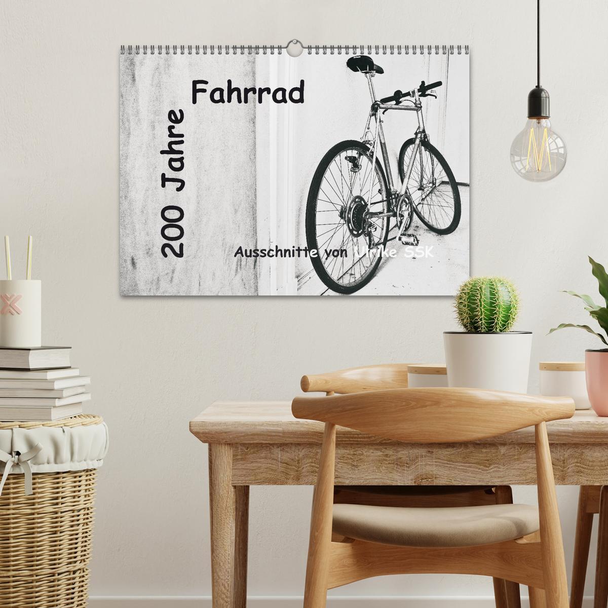 Bild: 9783435469857 | 200 Jahre Fahrrad - Ausschnitte von Ulrike SSK (Wandkalender 2025...