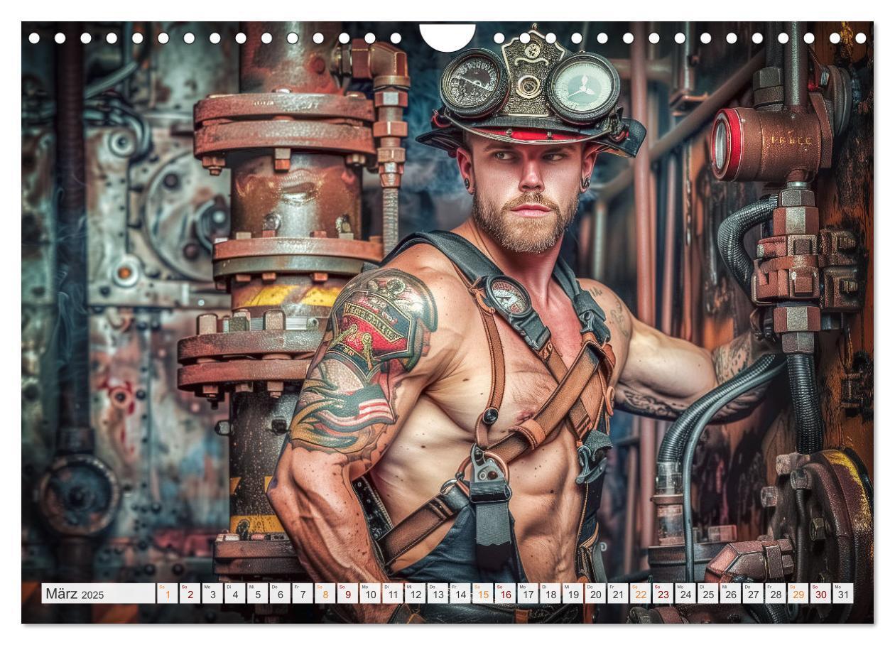 Bild: 9783383788826 | Feuerwehrmänner (Wandkalender 2025 DIN A4 quer), CALVENDO...