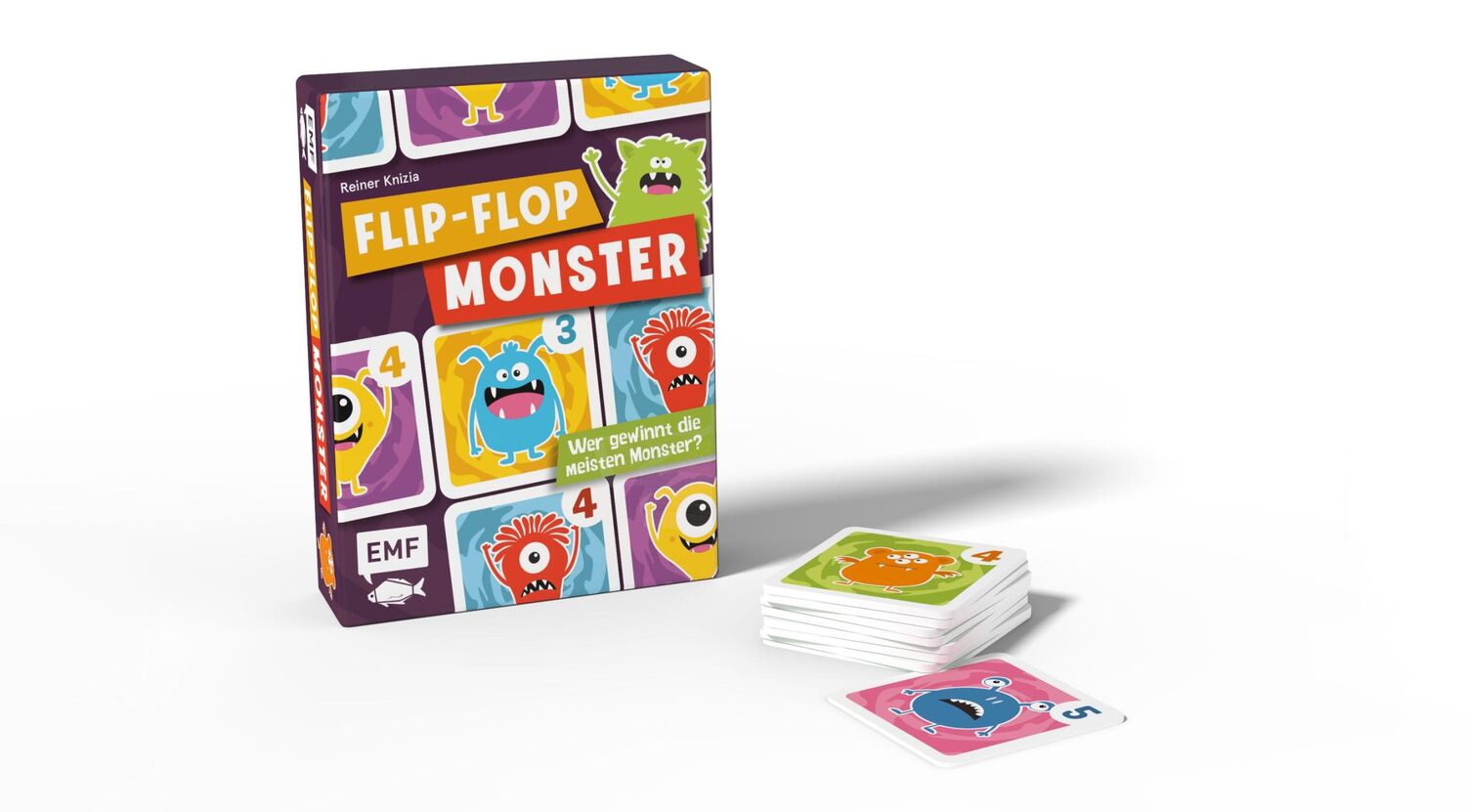 Bild: 4260478342774 | Memo-Spiel: Flip-Flop Monster | Reiner Knizia | Spiel | 28 S. | 2024