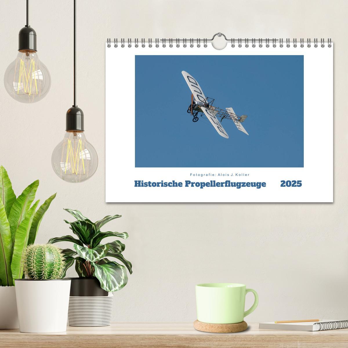 Bild: 9783435424702 | Historische Propellerflugzeuge 2025 (Wandkalender 2025 DIN A4...