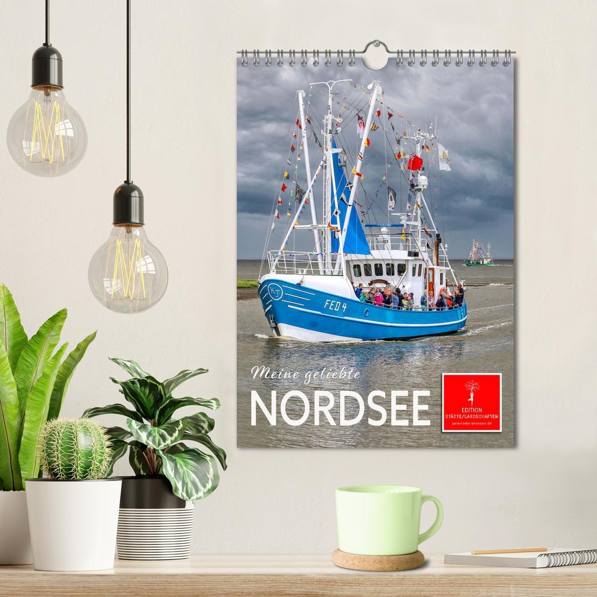 Bild: 9783435904303 | Meine geliebte Nordsee (Wandkalender 2025 DIN A4 hoch), CALVENDO...