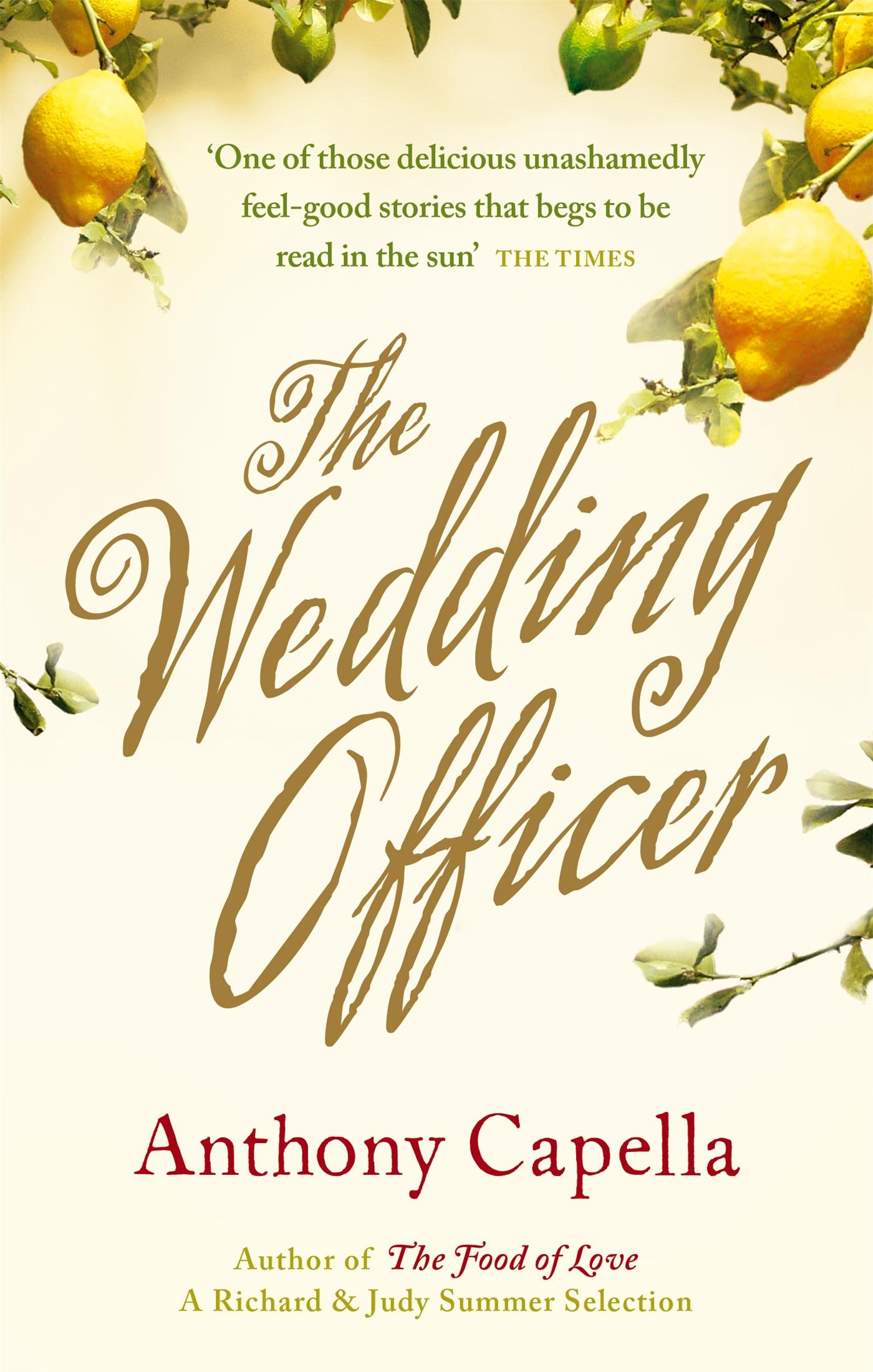 Cover: 9780751537543 | The Wedding Officer | Anthony Capella | Taschenbuch | Englisch | 2007