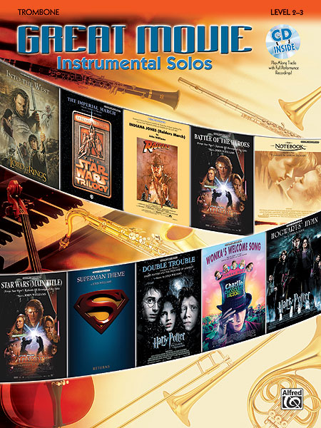 Cover: 38081289526 | Great Movie Instrumental Solos | Buch + CD | Alfred Music Publications