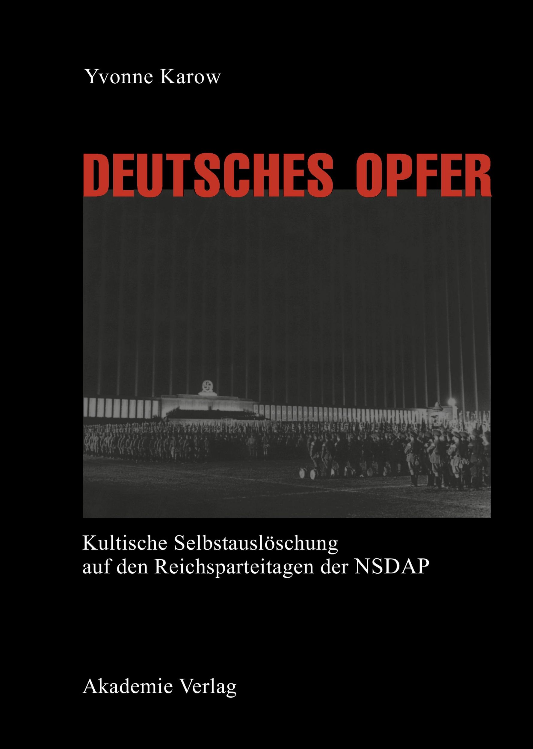 Cover: 9783050031408 | Deutsches Opfer | Yvonne Karow | Buch | 301 S. | Deutsch | 1997