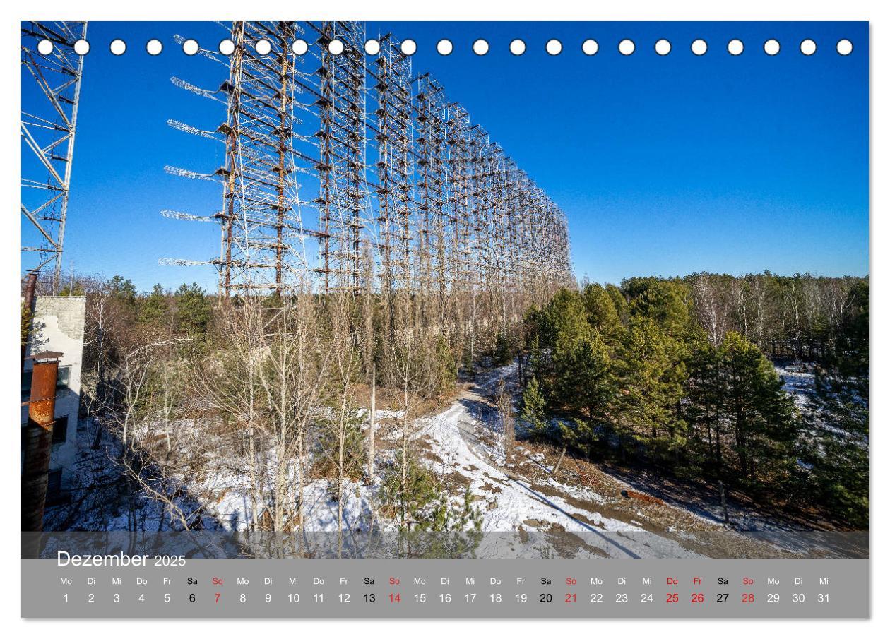 Bild: 9783435167586 | Tschernobyl - In der Sperrzone (Tischkalender 2025 DIN A5 quer),...