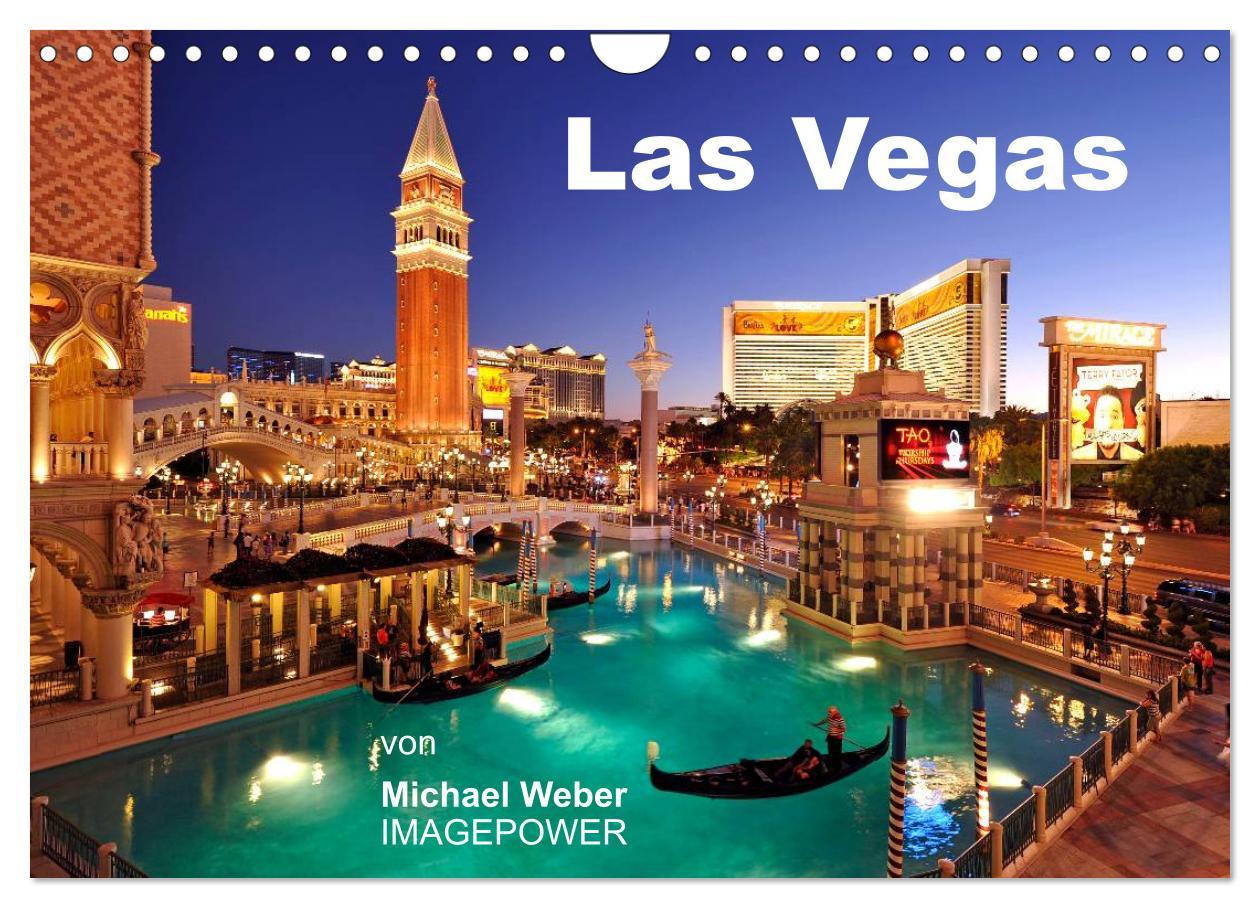 Cover: 9783435840366 | Las Vegas (Wandkalender 2025 DIN A4 quer), CALVENDO Monatskalender