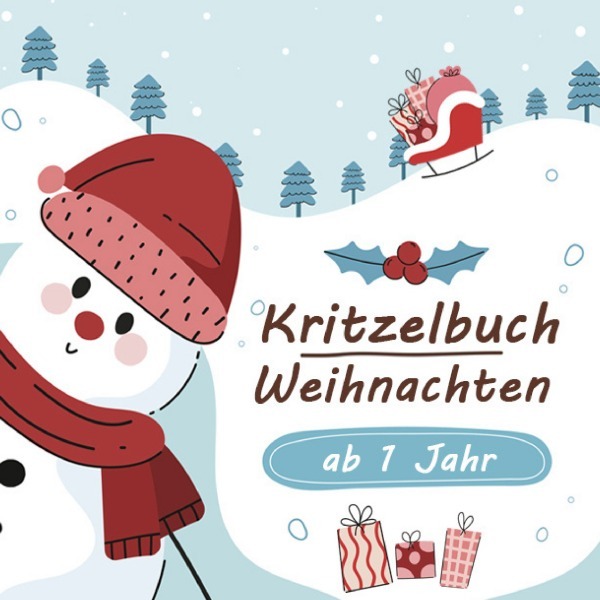 Cover: 9783818725136 | Kritzelbuch Weihnachten ab 1 Jahr | Anne Dreams | Taschenbuch | 108 S.