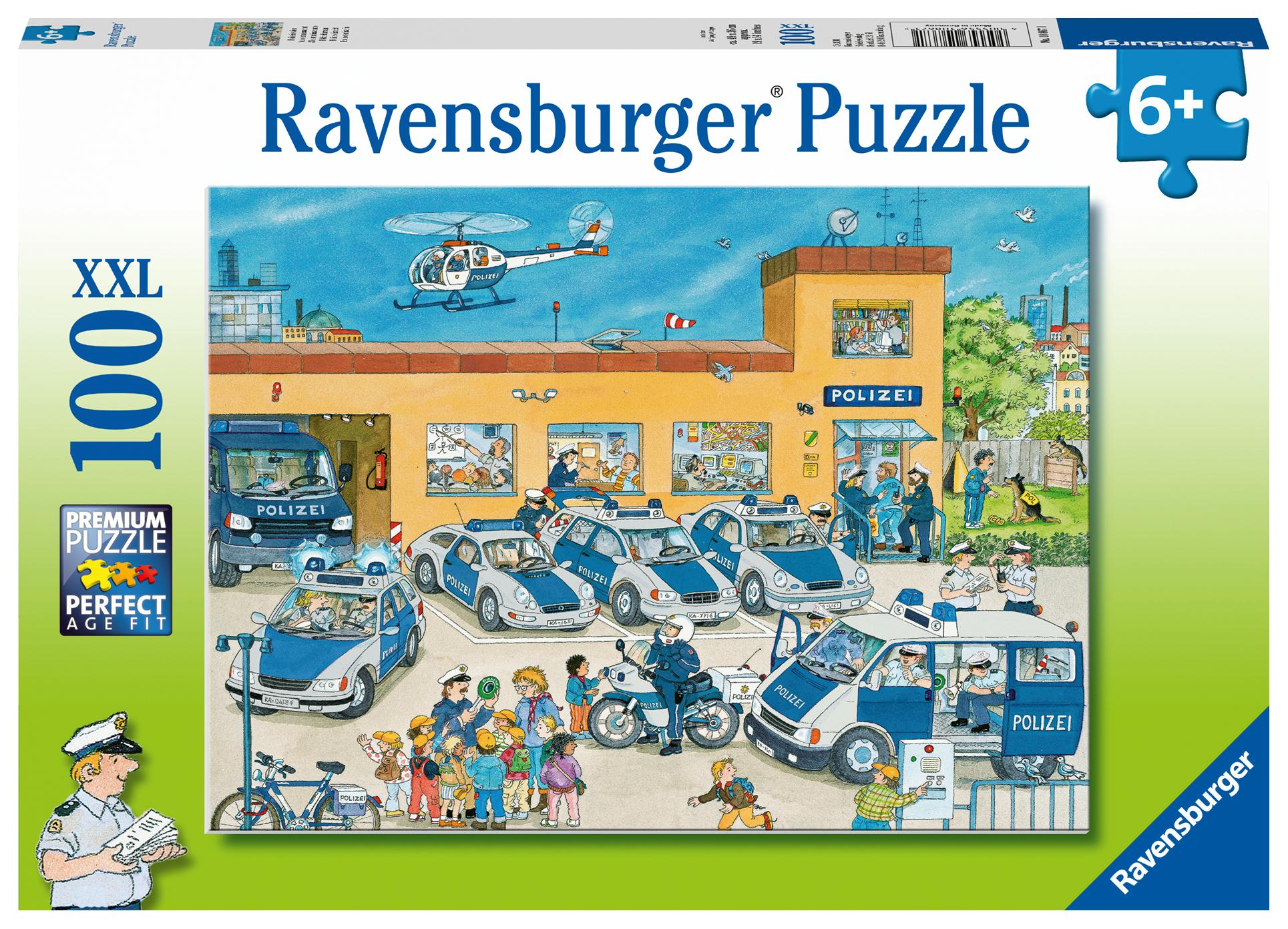 Cover: 4005556108671 | Polizeirevier. Puzzle 100 Teile XXL | Spiel | 10867 | Deutsch | 2000