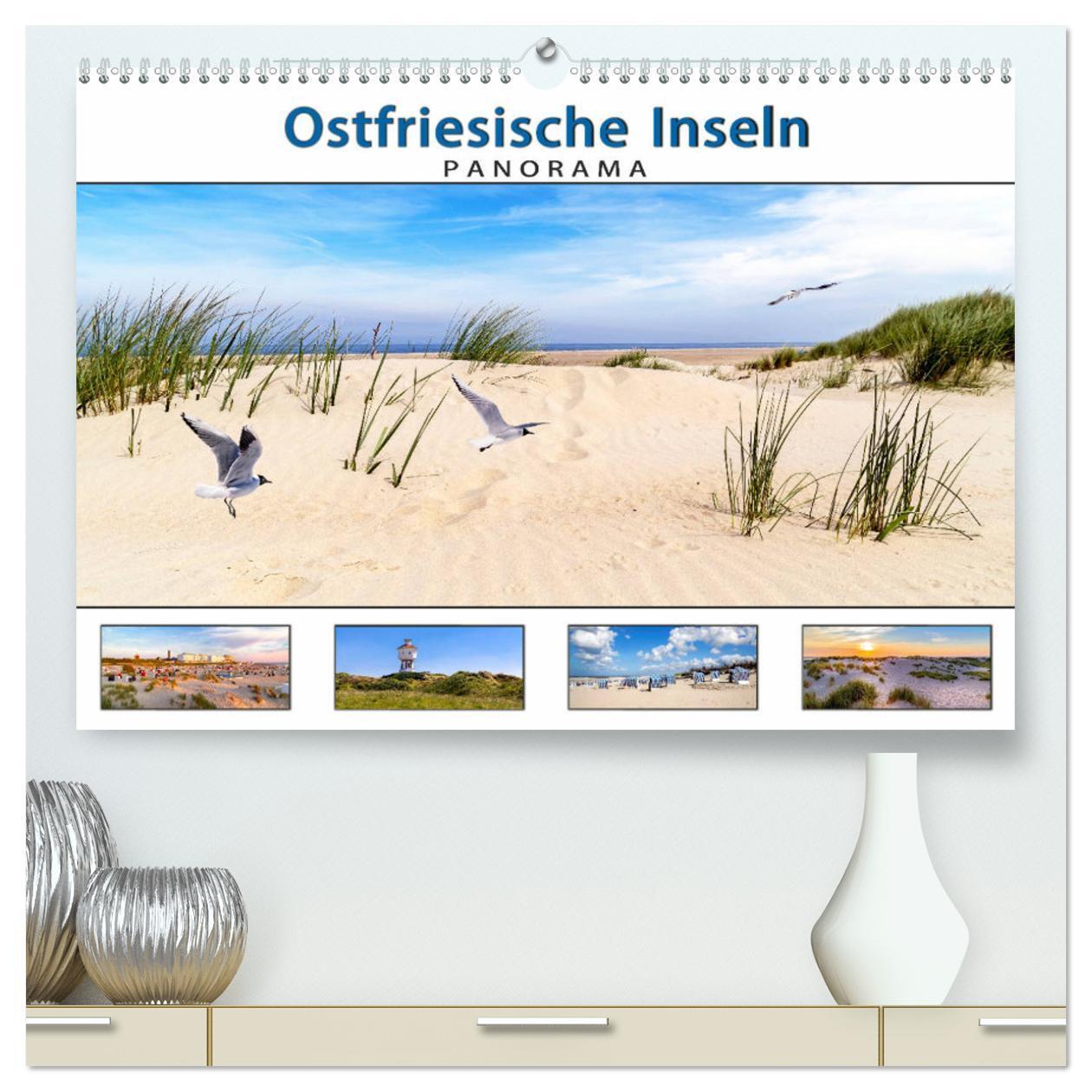 Cover: 9783435475476 | PANORAMA - Ostfriesische Inseln (hochwertiger Premium Wandkalender...