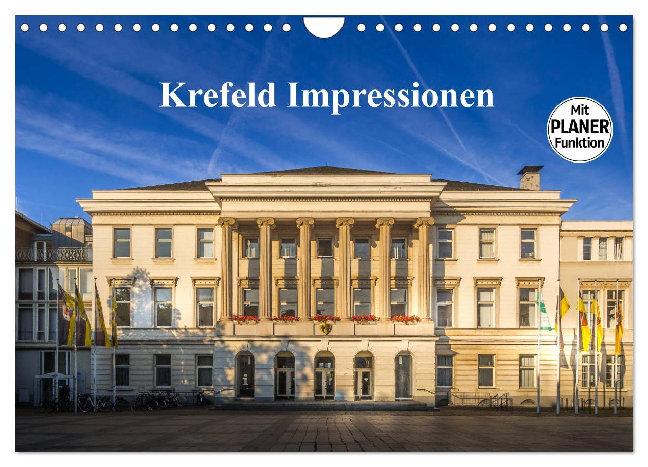 Cover: 9783435342433 | Krefeld Impressionen (Wandkalender 2025 DIN A4 quer), CALVENDO...