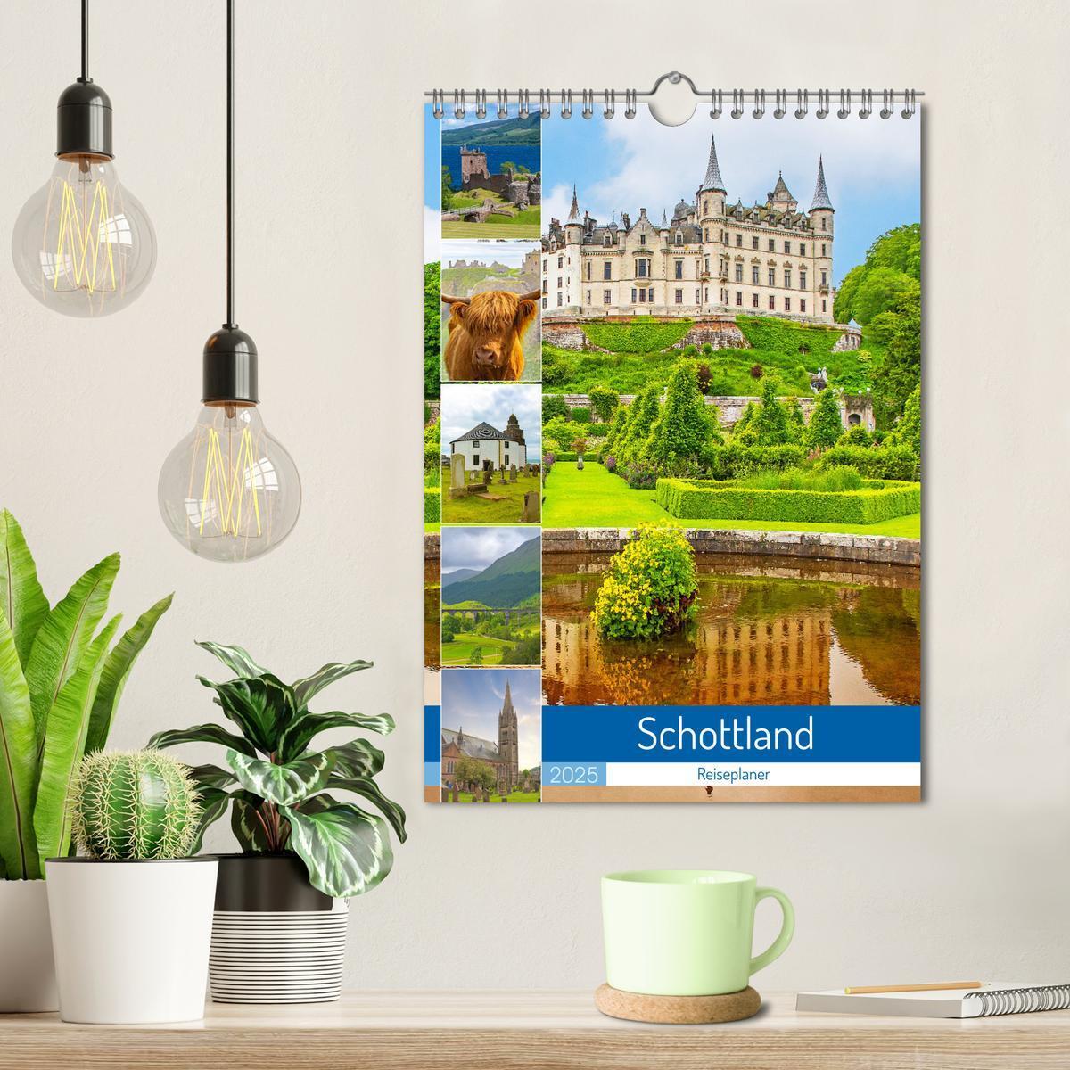 Bild: 9783435898176 | Schottland - Reiseplaner (Wandkalender 2025 DIN A4 hoch), CALVENDO...