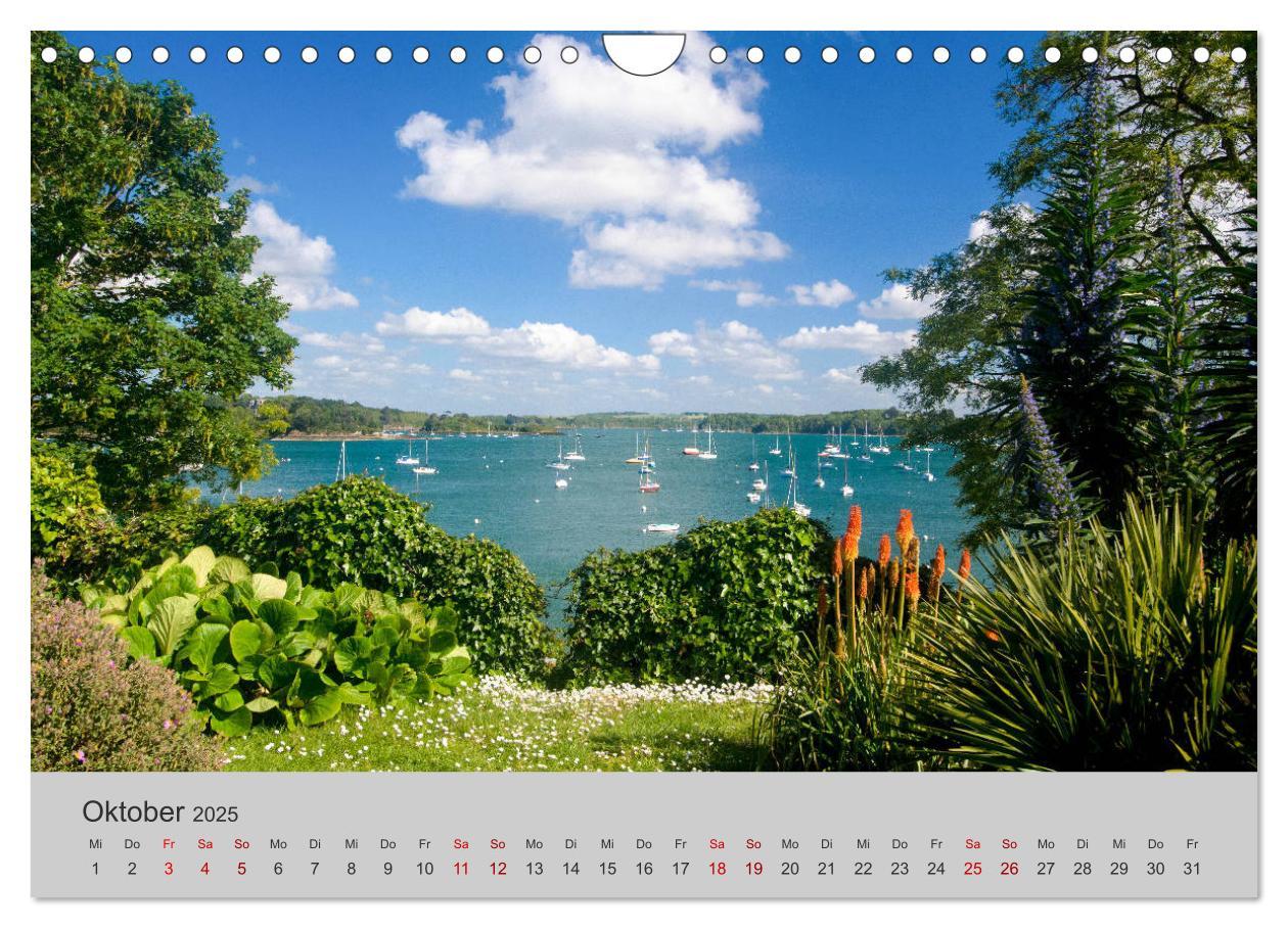 Bild: 9783435458691 | Die Schönheit der Bretagne (Wandkalender 2025 DIN A4 quer),...