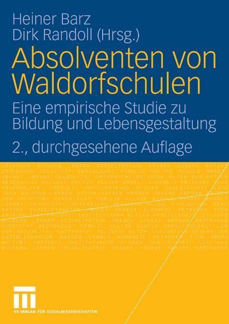 Cover: 9783531156064 | Absolventen von Waldorfschulen | Dirk Randoll (u. a.) | Taschenbuch