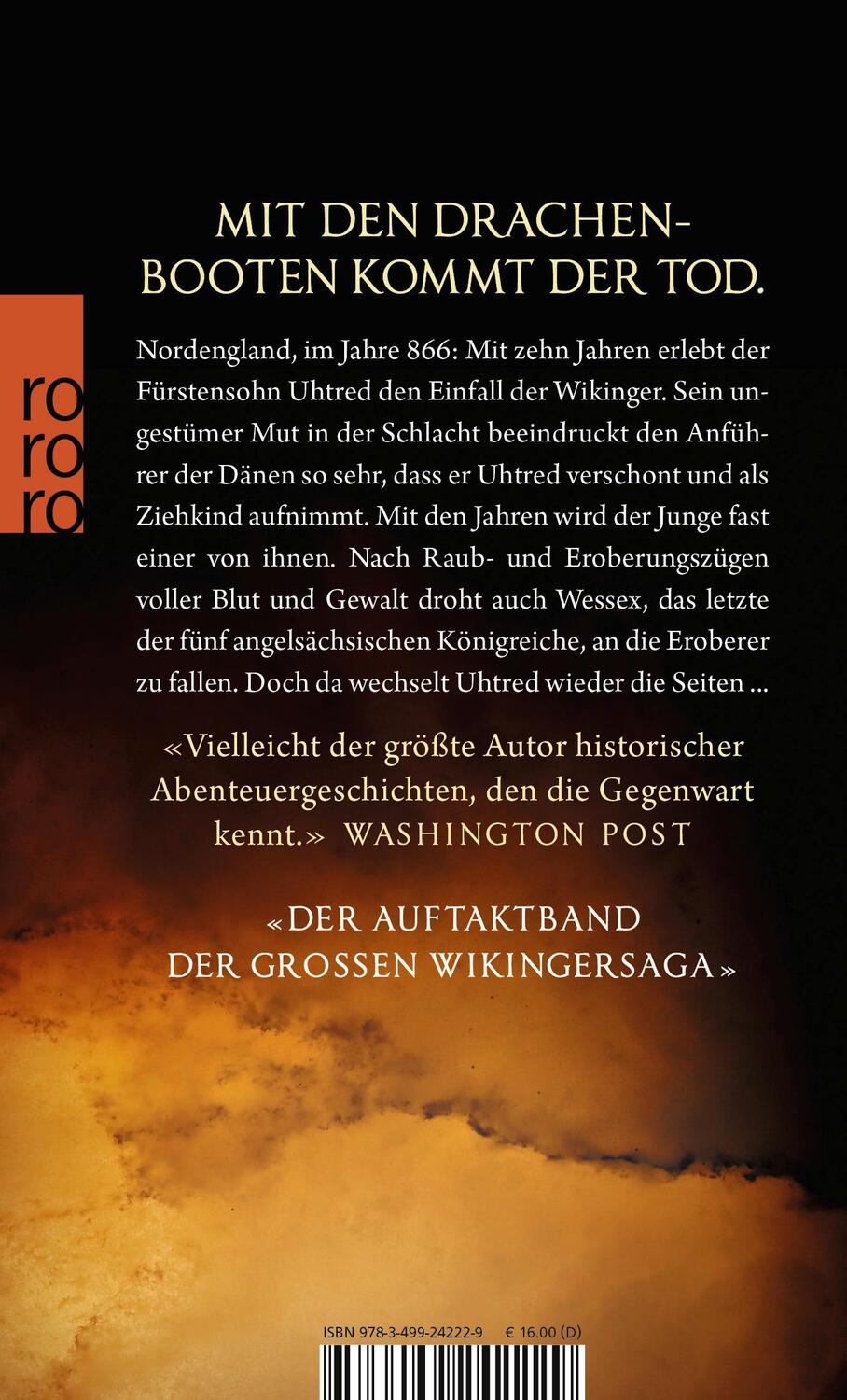 Rückseite: 9783499242229 | Das letzte Königreich. Uhtred 01 | Bernard Cornwell | Taschenbuch