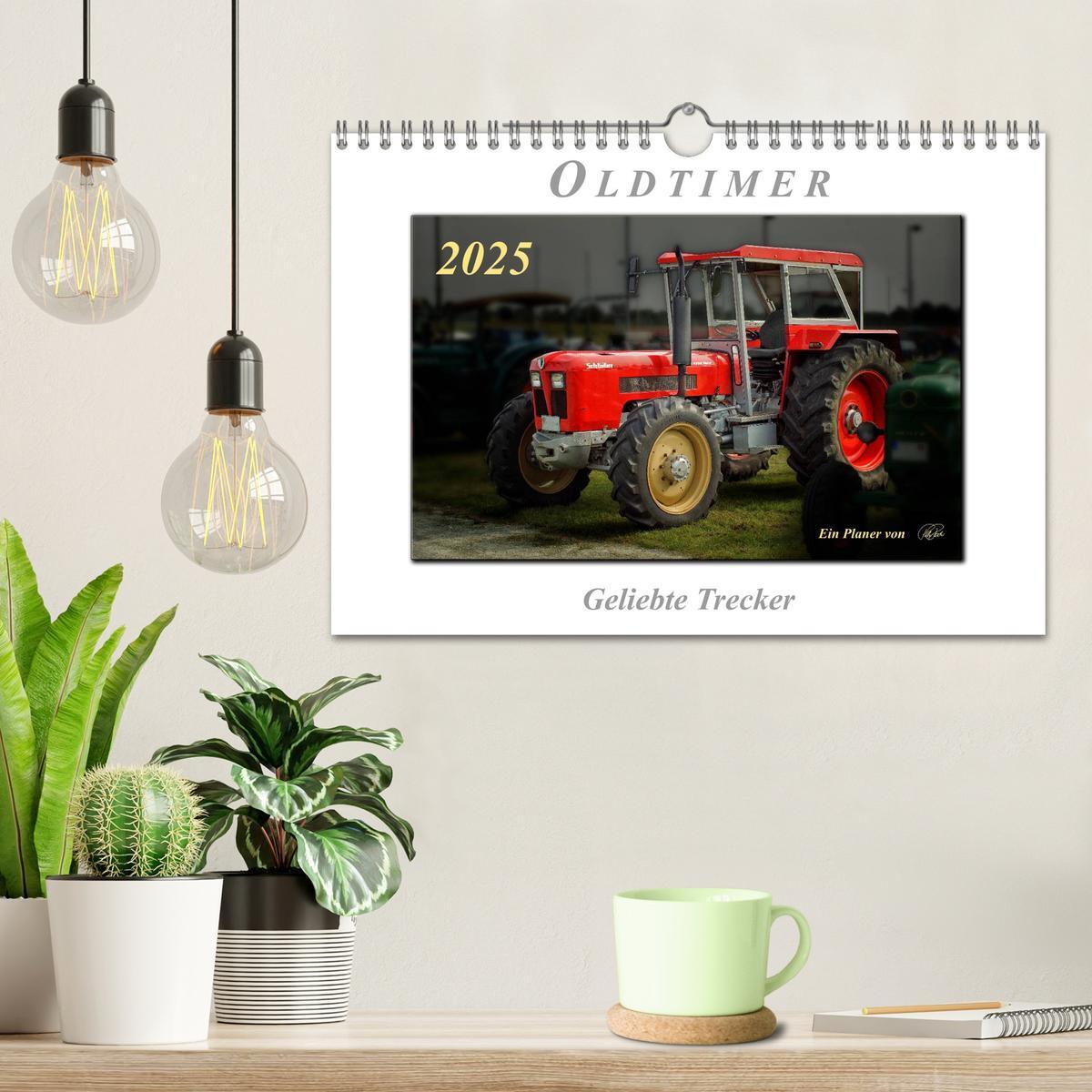 Bild: 9783435634880 | Oldtimer - geliebte Trecker (Wandkalender 2025 DIN A4 quer),...