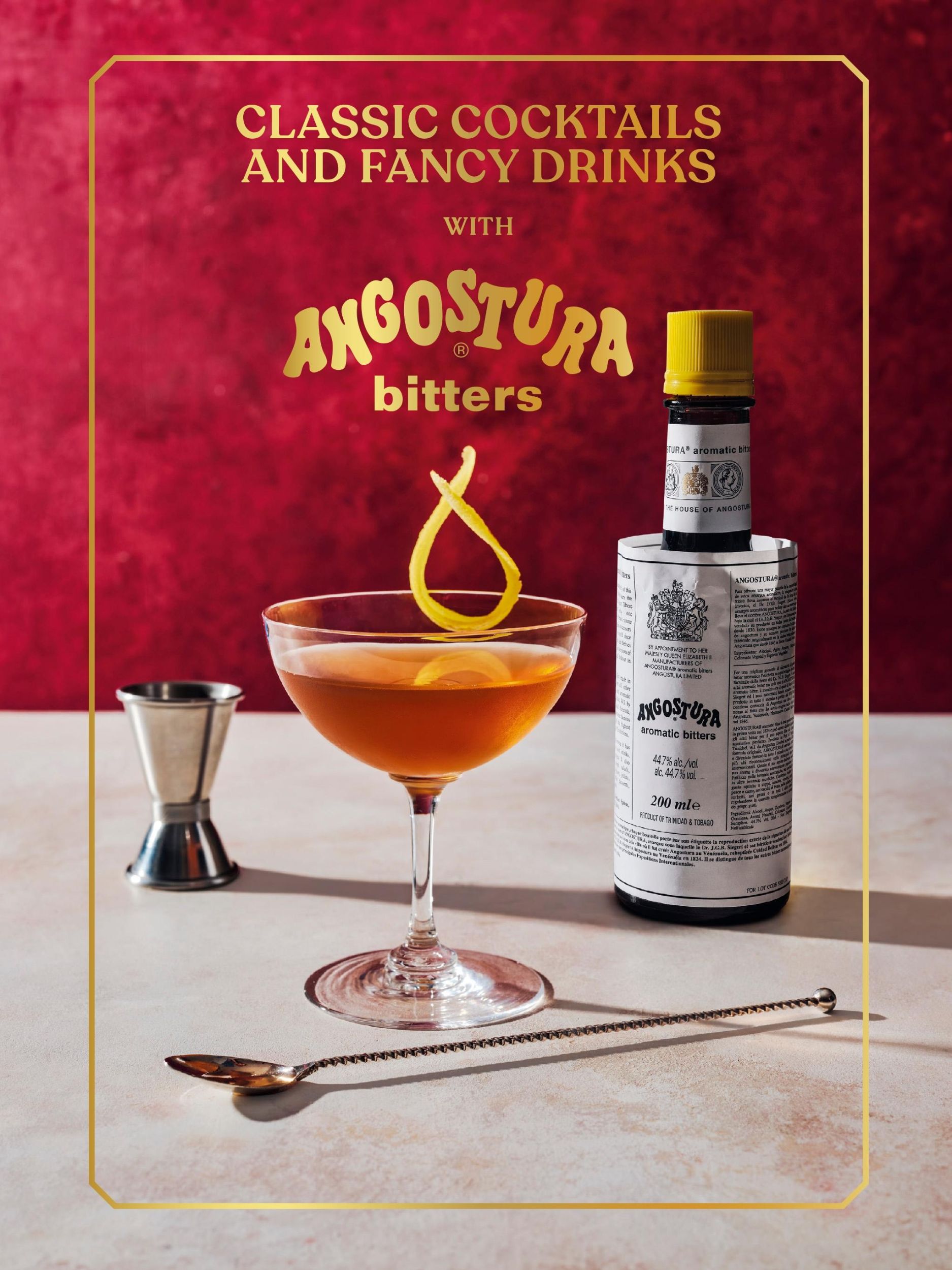 Cover: 9781529938098 | Classic Cocktails and Fancy Drinks | With Angostura Bitters | Limited