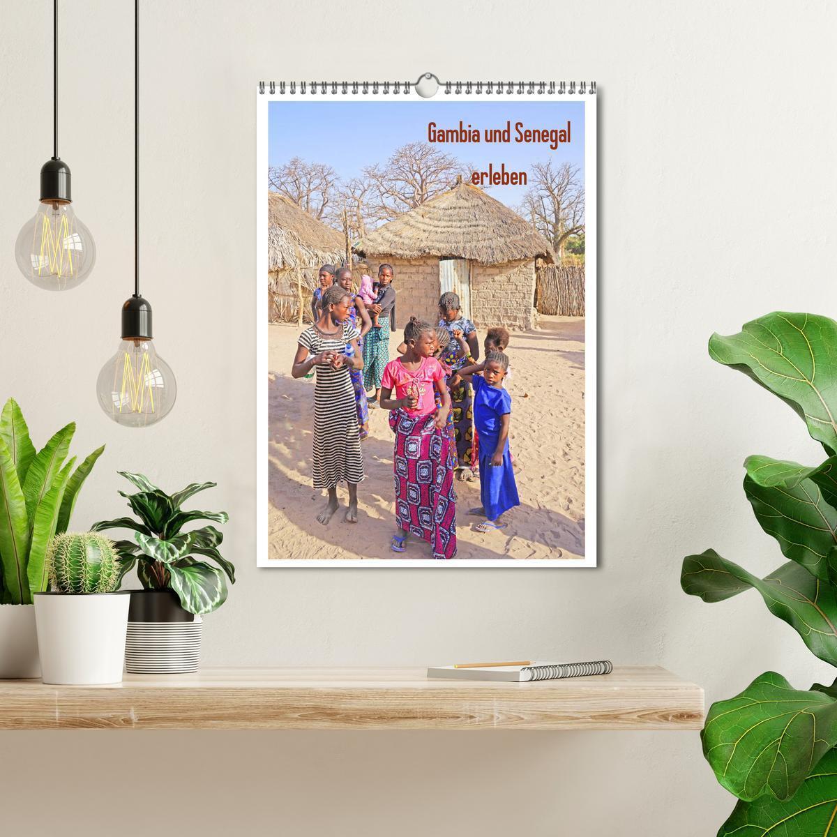 Bild: 9783435947270 | Gambia und Senegal erleben (Wandkalender 2025 DIN A3 hoch),...