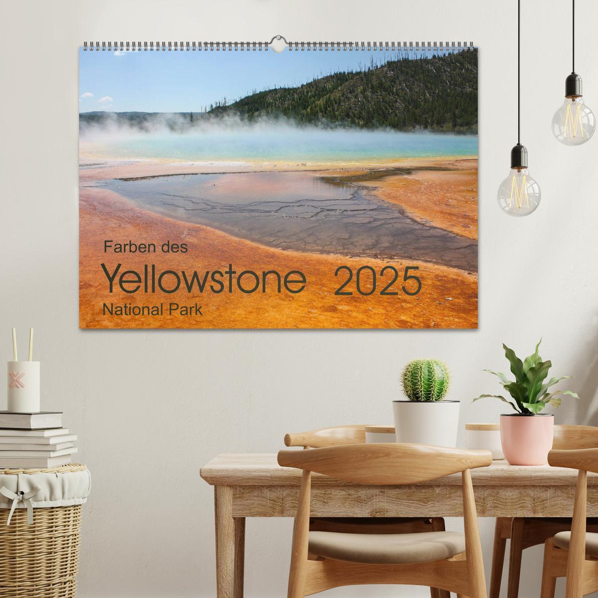 Bild: 9783435386352 | Farben des Yellowstone National Park 2025 (Wandkalender 2025 DIN A2...