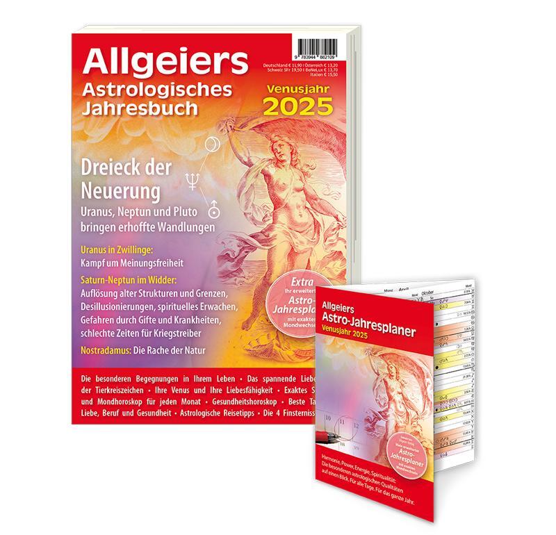 Cover: 9783944882116 | Allgeiers Astrologisches Jahresbuch 2025 | Michael Allgeier | Buch