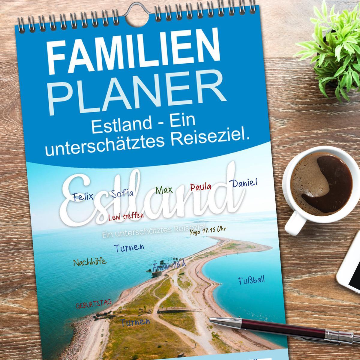 Bild: 9783457103791 | Familienplaner 2025 - Estland - Ein unterschätztes Reiseziel. mit 5...