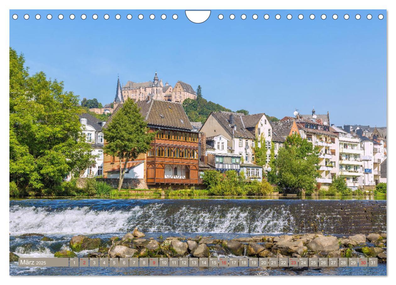 Bild: 9783435334964 | Marburg an der Lahn (Wandkalender 2025 DIN A4 quer), CALVENDO...