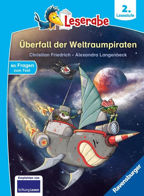 Bild: 9783473462834 | Überfall der Weltraumpiraten - Leserabe ab Klasse 2 - Erstlesebuch...