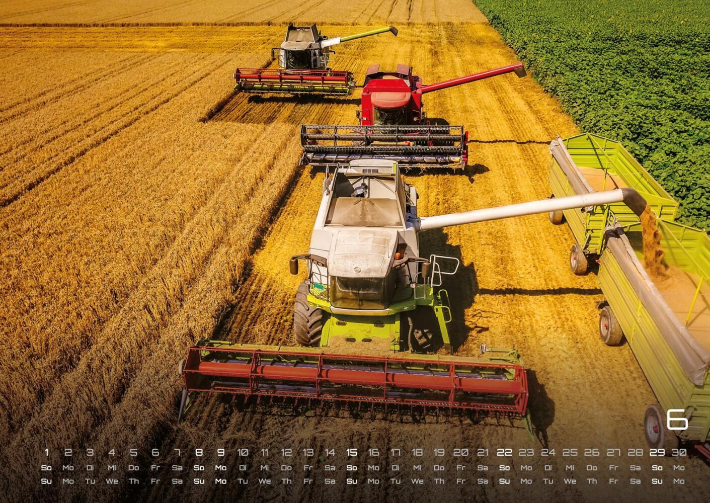 Bild: 9783986734411 | Landmaschinen - Traktor - 2025 - Kalender DIN A2 | GP-Fever.de | 15 S.