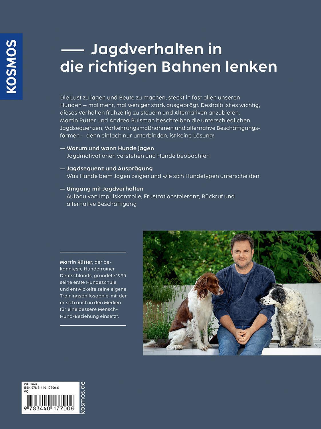 Rückseite: 9783440177006 | Jagdverhalten bei Hunden | Der Weg zum zuverlässigen Begleiter | Buch