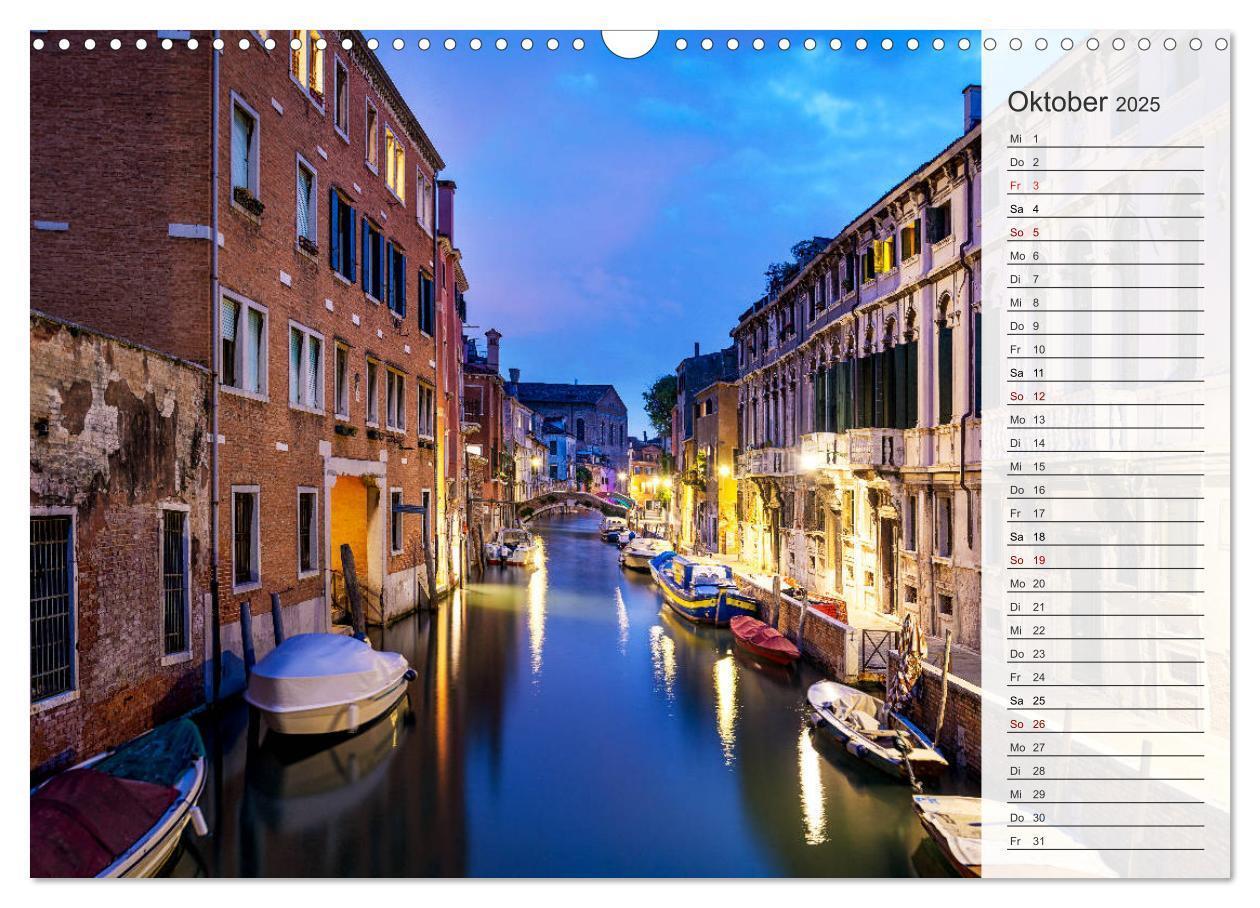 Bild: 9783435315680 | Venedig - Stille Momente (Wandkalender 2025 DIN A3 quer), CALVENDO...