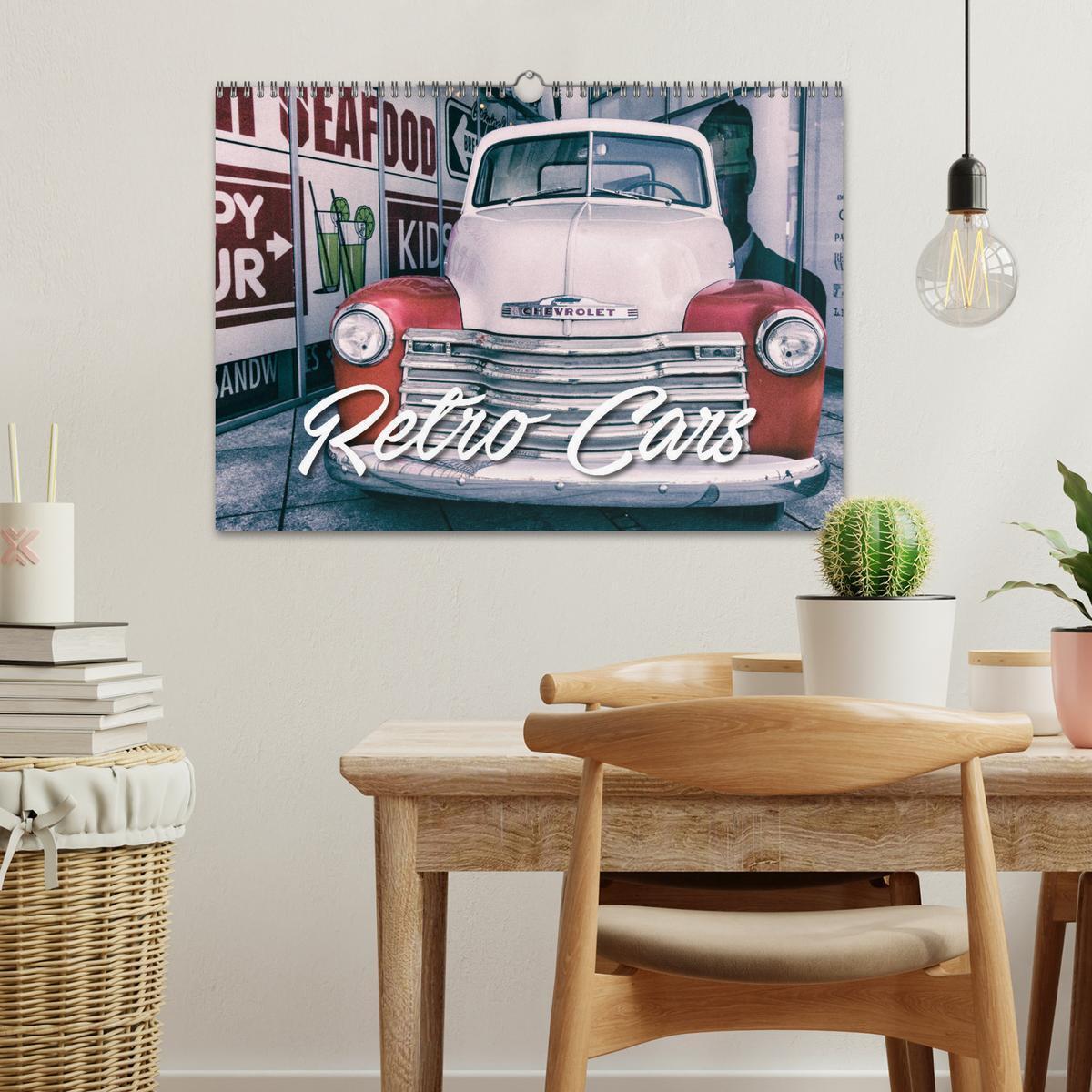 Bild: 9783435430161 | Retro Cars (Wandkalender 2025 DIN A3 quer), CALVENDO Monatskalender