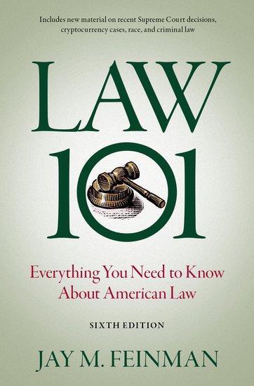 Cover: 9780197662571 | Law 101 | Everything You Need to Know about American Law | Feinman