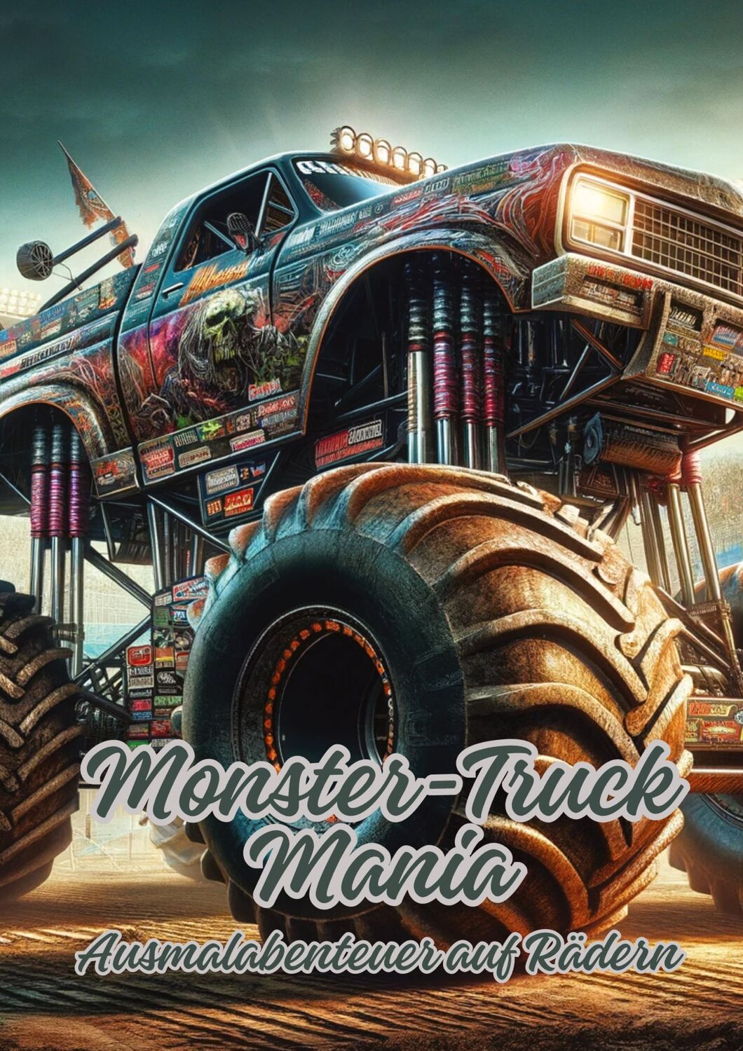 Cover: 9783384067388 | Monster-Truck Mania | Ausmalabenteuer auf Rädern | Diana Kluge | Buch