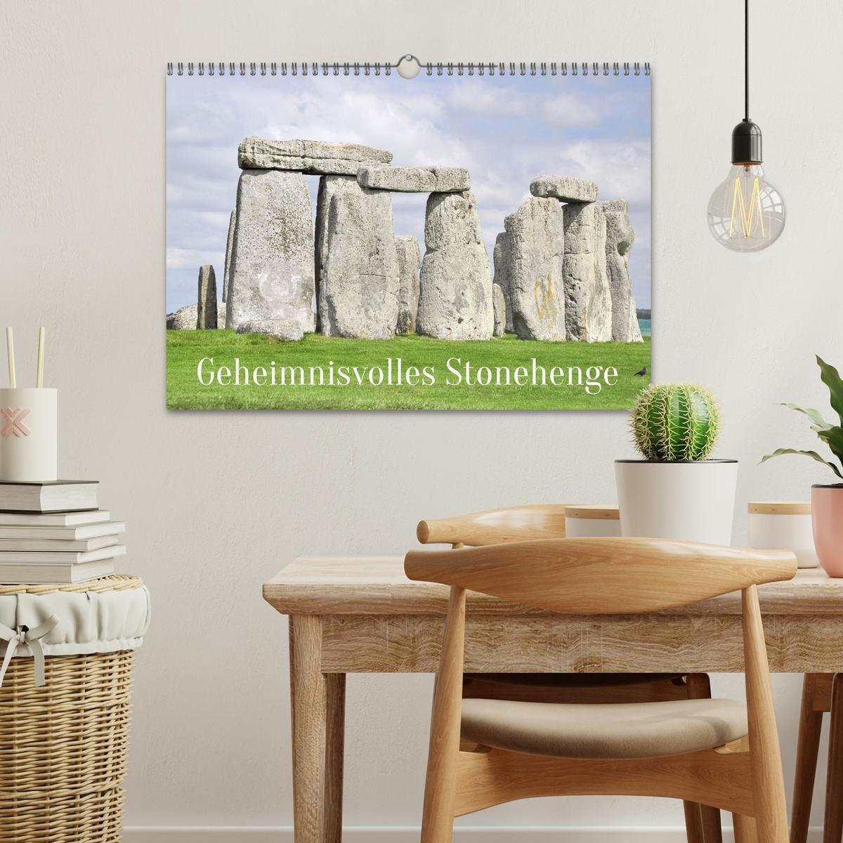 Bild: 9783383918155 | Geheimnisvolles Stonehenge (Wandkalender 2025 DIN A3 quer),...