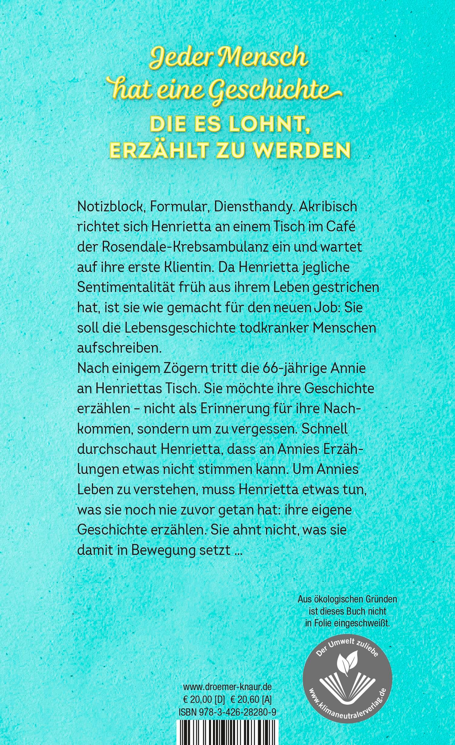 Rückseite: 9783426282809 | Café Leben | Jo Leevers | Buch | 320 S. | Deutsch | 2022 | Droemer