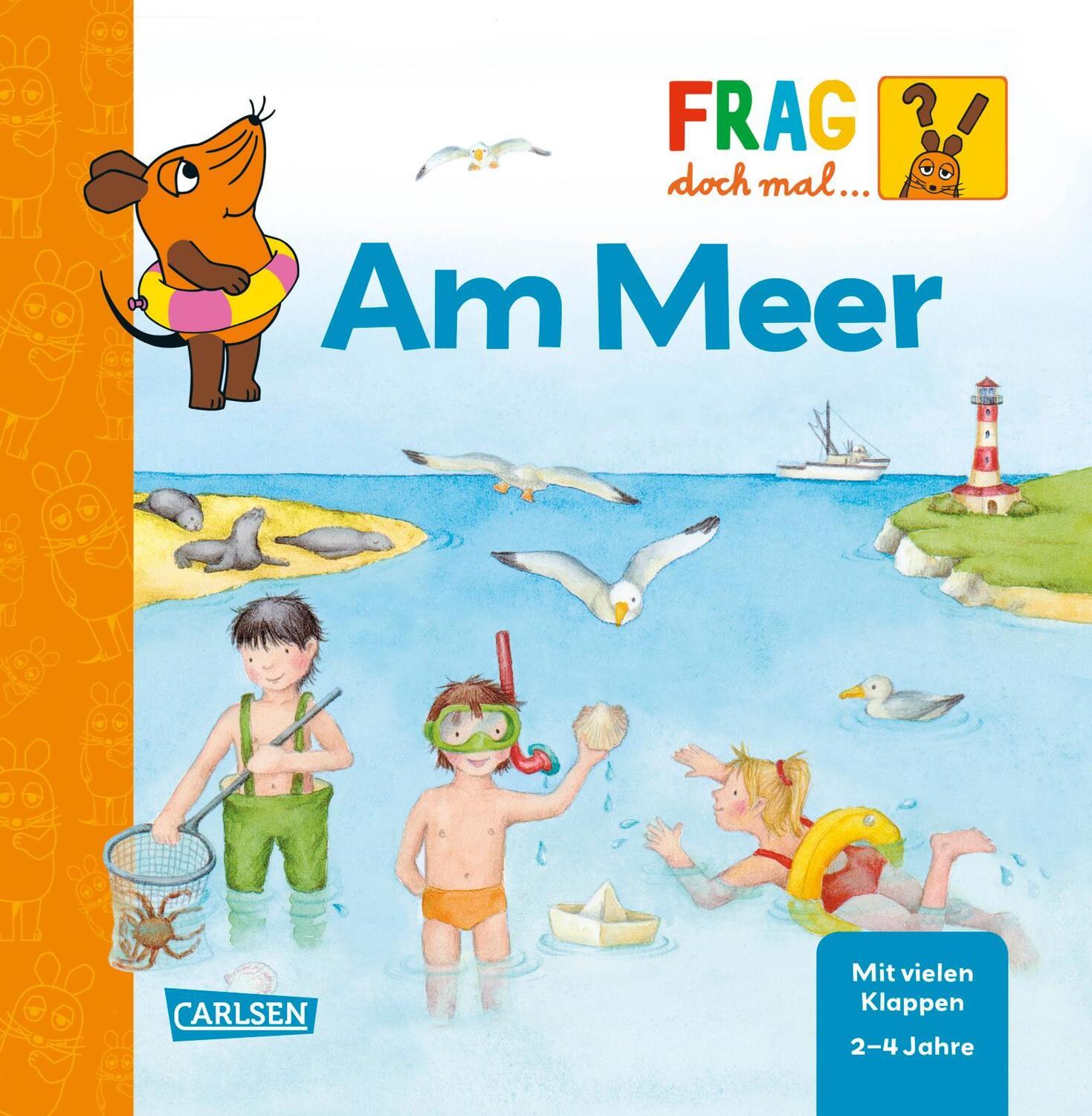 Cover: 9783551253408 | Frag doch mal ... die Maus: Am Meer | Erstes Sachwissen ab 2 Jahren