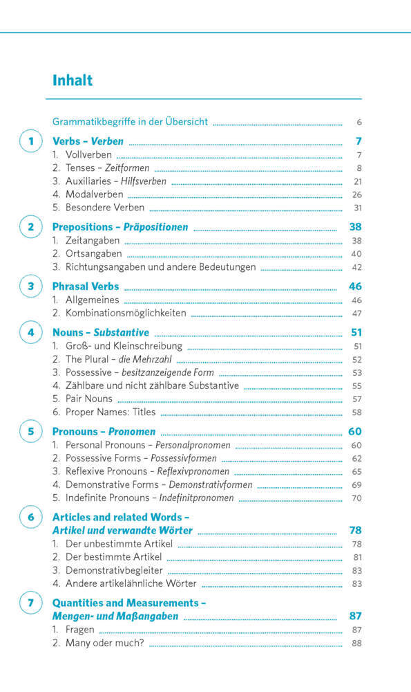 Bild: 9783125620735 | PONS Grammatik kurz &amp; bündig Englisch | Taschenbuch | 160 S. | Deutsch