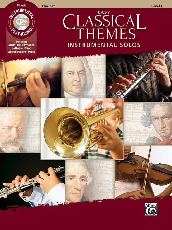 Cover: 9781470639853 | Easy Classical Themes Instrumental Solos | Clarinet, Book &amp; CD | Buch