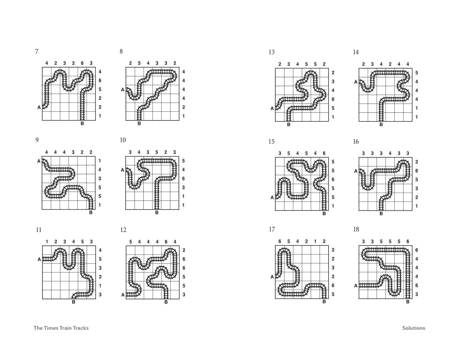 Bild: 9780008535858 | The Times Train Tracks Book 5: 200 Challenging Visual Logic Puzzles