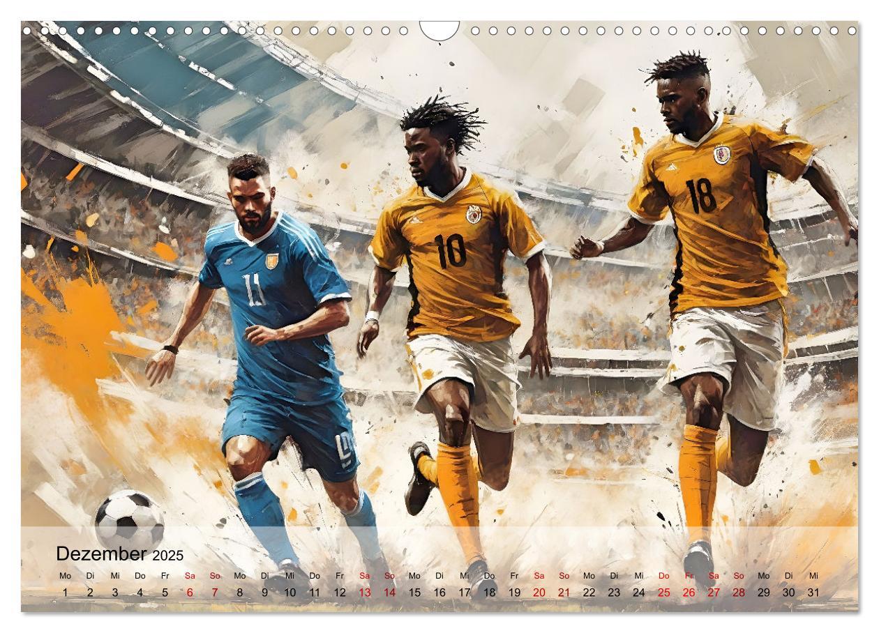 Bild: 9783457178843 | Fußball - Finale (Wandkalender 2025 DIN A3 quer), CALVENDO...