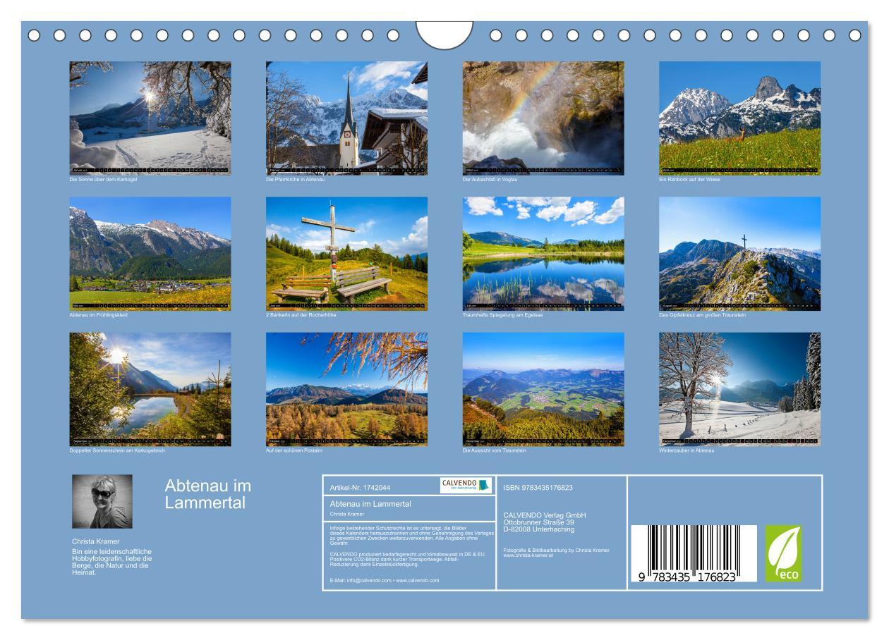 Bild: 9783435176823 | Abtenau im Lammertal (Wandkalender 2025 DIN A4 quer), CALVENDO...