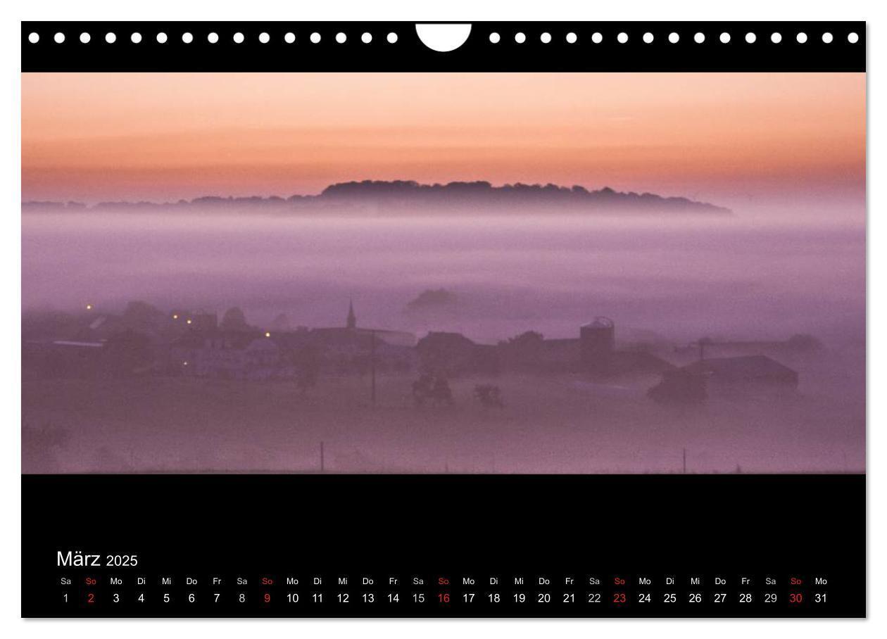 Bild: 9783435795406 | NEBEL (Wandkalender 2025 DIN A4 quer), CALVENDO Monatskalender | 2025